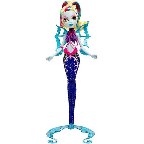 Monster High Great Scarrier Reef Glowsome Ghoulfish Lagoona Blue Doll